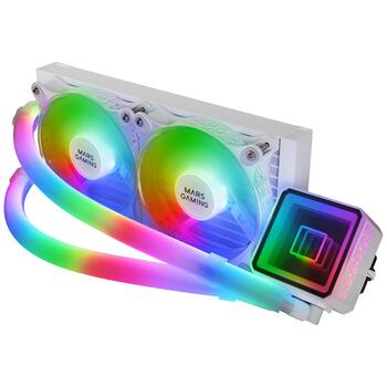 Mars Gaming ML-ULTRA240 CPU Liquid Cooling FDB/ARGB / TRX4/TR4 / AM5 / LGA1700 Водяное охлаждения для процессора (MLULTRA240W)