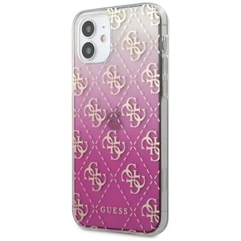 Guess GUHCP12SPCU4GGPI Hardcase 4G Gradient Aizsargapvalks priekš iPhone 12 mini 5,4
