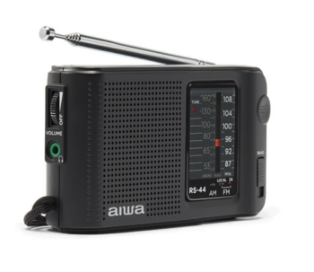 Aiwa RS-55/BK Kabatas Radio FM/AM (RS-55-BK)