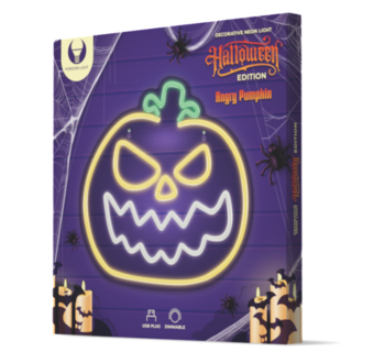 Forever Neolia ANGRY PUMPKIN Neon LED Dekorācija (RTV100274)