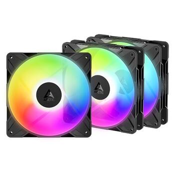 ARCTIC P14 PRO Reverse PWM PST A-RGB Augstas veiktspējas ventilators 140 mm - melns (ACFAN00327A)