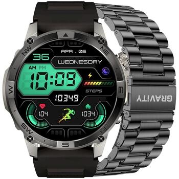 Smartwatch Gravity Ремешок + браслет GT46-3 / графитовый (GT46-3)