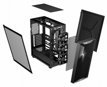 Corsair 3200D RS Datora korpuss Midi-Tower melns (CC-9011334-WW)
