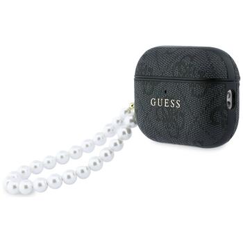 Guess 4G Pearl Strap Case Защитный чехол для AirPods Pro 3 / чёрный (GUAP3P4E4PSK)