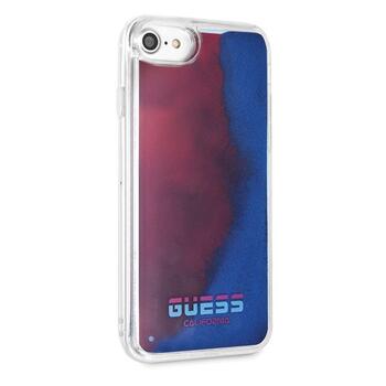 Guess GUHCI8GLCRE California Glow in the dark Защитный чехол для iPhone 7/8/SE 2020 / красный (GUHCI8GLCRE)