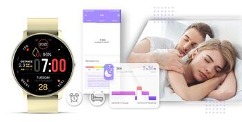 GIEWONT Smartwatch Смарт-часы GW120-6 / экрю (GW120-6)
