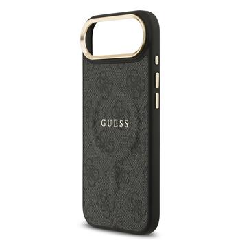 Guess PU Leather 4G Gold Frame MagSafe Case Чехол для Apple iPhone 17 Air (GUHMP17MP4MSEGCK)
