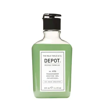 Depot No. 406 Transparent Shaving Gel Гель для бритья 100 ml (8032274061250)