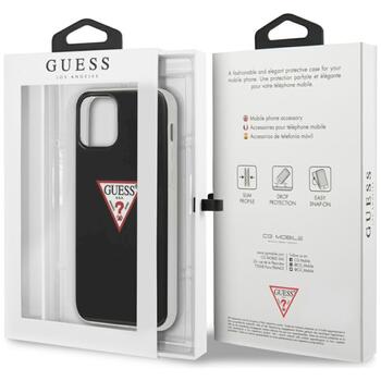 Guess GUHCP12MPCUCTLBK Triangle Collection Защитный чехол для iPhone 12/12 Pro 6,1