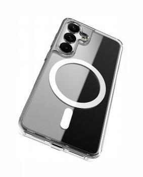 Swissten Clear Jelly MagStick Back Cace Защитный Чехол для Samsung Galaxy S24 FE 5G (33001731)