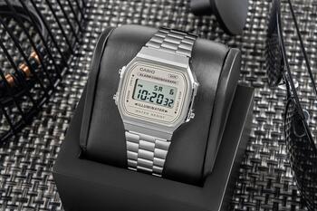 Casio A168WA-8AYDF Sieviešu un vīriešu pulkstenis (A168WA-8AYDF)