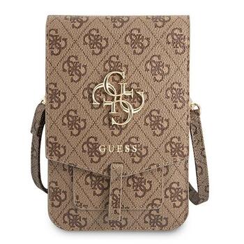 Guess PU 4G Metal Logo Универсальный чехол для смартфона (GUWBG4GFBR)