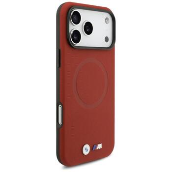 BMW M FW Metal Logo MagSafe Case Защитный Чехол для Apple iPhone 17 Pro Max (BMHMP17X25PFWSMR)