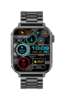 Colmi P80 Смарт-часы Steel Black (P80-ST-BK)