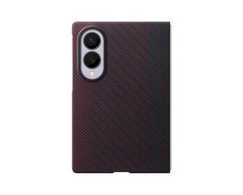 Samsung EF-KF971SRE Carbon Magnet Case Защитный чехол для Galaxy Z Fold 8 / красный (EF-KF971SREGWW)