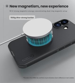 Nillkin Super Frosted PRO Magnetic Back Cover Aizsargapvalks priekš Apple iPhone 17 (57983127612)
