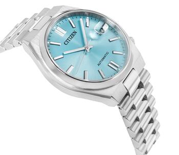 Citizen Tsuyosa Vīriešu Pulkstenis 40mm Ice Blue Dial Stainless Steel Bracelet (NJ0151-88M)
