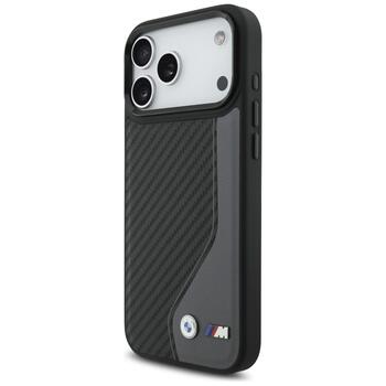 BMW M Carbon Logo MagSafe Case Aizsargapvalks priekš Apple iPhone 17 Pro Max (BMHMP17X25PCCSCAK)
