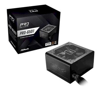 ASRock PRO-650B Barošanas bloks 650W (PRO-650B)