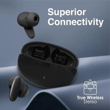 PROMATE Lush TWS Bluetooth Stereo Bezvadu Austiņas (CASLUSHBK)
