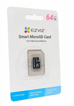 Ezviz D Series MicroSDXC Class 10 UHS-I/U3 Atmiņas karte 64GB (CS-CMT-CARDT64G-D)