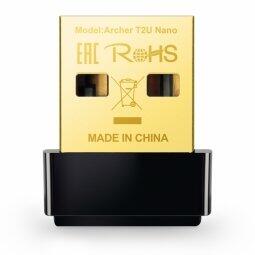 TP-LINK Archer T2U Nano AC600 USB Беспроводной сетевой адаптер (ARCHERT2UNANO)