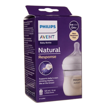 Philips Avent Natural Response SCY670/01 бутылочка для новорожденных 125ml (SCY670/01)