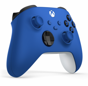 Microsoft Xbox Wireless Controller Shock Blue Игровой контролёр / синий (QAU-00002) (QAU-00002)