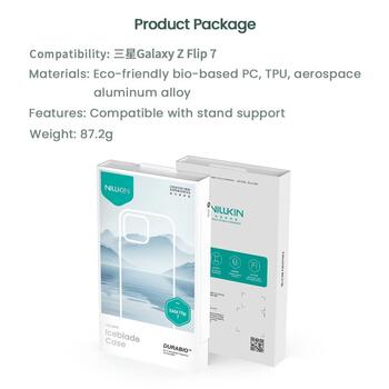 Nillkin Iceblade Prop Magnetic Cover Чехол для Samsung Galaxy Z Flip 7 (57983126252)