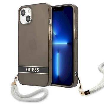 Guess GUHCP13SHTSGSK Hardcase Translucent Stap Защитный чехол для iPhone 13 mini 5,4