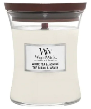 Woodwick White Tea & Jasmine Svece 275 g (5038581058092)