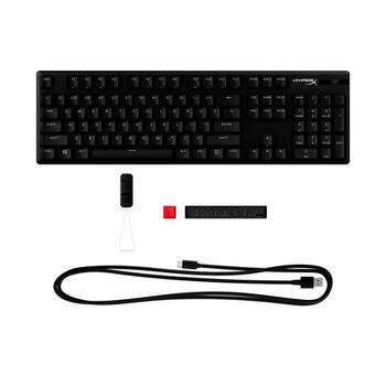 HyperX Alloy Origins PBT HX Aqua Mehāniskā Spēļu tastatūra (639N4AA#ABA)