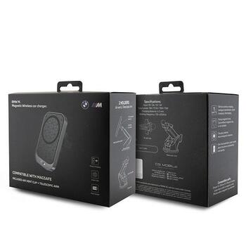BMW BMMWCCMPGPK Держатель для телефона с беспроводной зарядкой 15W (BMMWCCMPGPK)