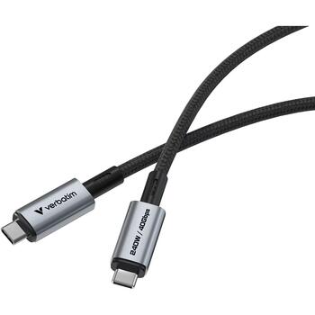 Verbatim 31849V Кабель для дисплея USB-C 240Вт / 40Гбит/с (31849V)