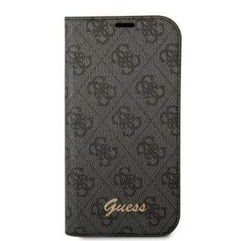 Guess GUBKP14XHG4SHK Book 4G Vintage Gold Logo Защитный чехол для iPhone 14 Pro Max 6,7