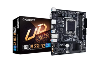 Gigabyte H610M S2H V2 Материнская плата Intel H610 / Socket LGA 1700 / Micro ATX / DDR4 / PCIe 4.0 (H610M S2H V2)