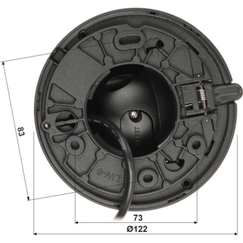 Dahua HD-CVI Видеокамера HDW2849TM-S-IL-0280B-B 8MP IR Eyeball (HDW2849TM-S-IL-0280B-B)