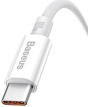 Baseus Superior Series Fast Charging Data Cable Кабель для зарядки и передачи данных USB - USB-C 100W 0.25m / лунно-белый (P10320102214-00)