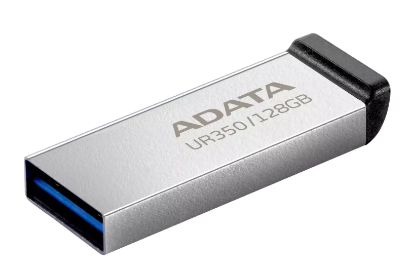 Adata UR350 USB 3.2 Gen 1 Zibatmiņa 128GB (UR350-128G-RSR/BK)