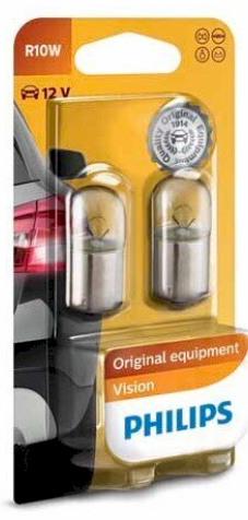 Philips R10W Автомобильная лампа 12V 10W 2 шт. 12814B2 (12814B2)
