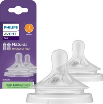 Philips Avent SCY963/02 Силиконовые соски для бутылочки 2шт. (SCY963/02)