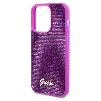 Guess GUHCP14XPMSDGSF Hardcase Disco Metal Script Защитный чехол для iPhone 14 Pro Max 6.7