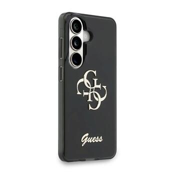 Guess IML 4G Script Metal Logo Чехол для Samsung Galaxy S26 (GUHCS26S5HC4MLSK)