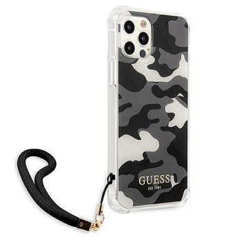 Guess GUHCP12MKSARBK Camo Collection Защитный чехол для iPhone 12/12 Pro 6,1