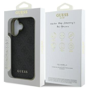 Guess GUHCP16SGF4GGR Hardcase 4G Charms Collection Aizsargapvalks priekš iPhone 16 6.1
