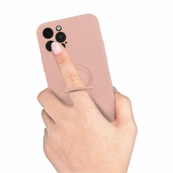 Mocco Pastel Ring Silicone Back Case Силиконовый чехол для Samsung Galaxy S22 Plus 5G Розовый (MO-RING-SA-S22PL-PI)