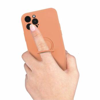 Mocco Pastel Ring Silicone Back Case Силиконовый чехол для Samsung Galaxy S22 Plus 5G Оранжевый (MO-RING-SA-S22PL-OR)
