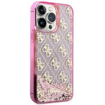 Guess GUHCP14XLC4PSGP Aizmugurējais Apvalks Priekš Apple iPhone 14 Pro Max (GUHCP14XLC4PSGP)