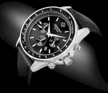 Giewont Мужские часы Chronograph Sapphire / чёрный (GW3520-A4)