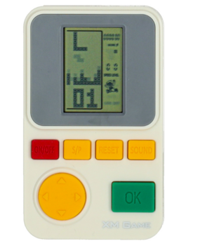 RoGer XM 3364 Электронная игра Тетрис / Белый (RO-3364)